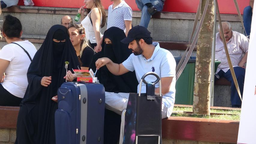 Karadenize Arap turist akını