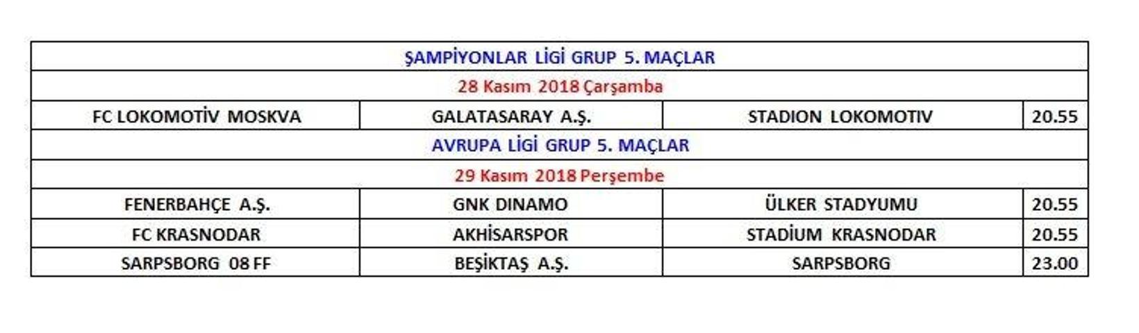 Süper Ligde derbilerin tarih ve saatleri belli oldu