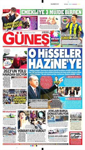 17 Eylül 2018 - Gazetelerin birinci sayfaları