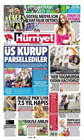 17 Eylül 2018 - Gazetelerin birinci sayfaları