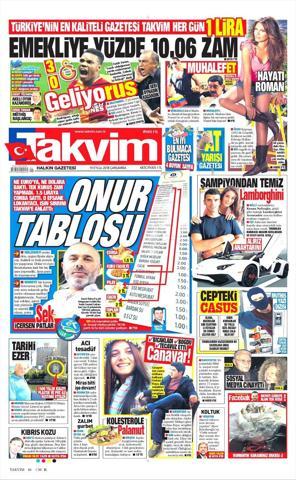 19 Eylül 2018 - Gazetelerin birinci sayfaları