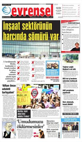 1 Ekim 2018 - Gazetelerin birinci sayfaları