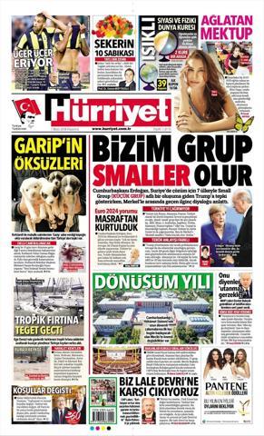 1 Ekim 2018 - Gazetelerin birinci sayfaları