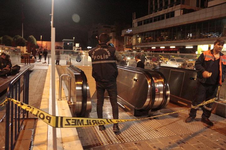 Metro istasyonunda ölü bulundu