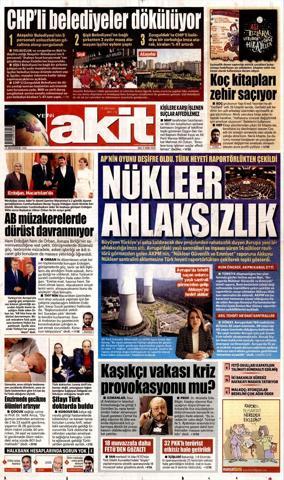 9 Ekim 2018 - Gazetelerin birinci sayfaları