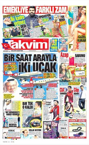 9 Ekim 2018 - Gazetelerin birinci sayfaları