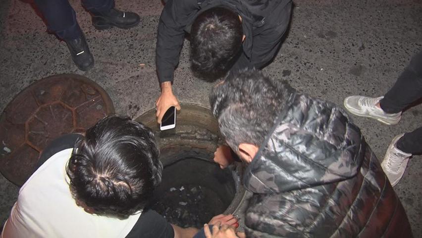 Polis uyuşturucuyu kanalizasyondan çıkardı