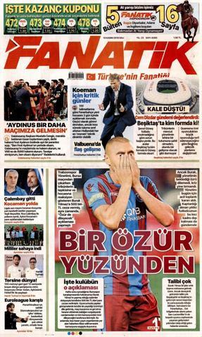 13 Kasım 2018 - Gazetelerin birinci sayfaları