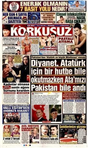 13 Kasım 2018 - Gazetelerin birinci sayfaları