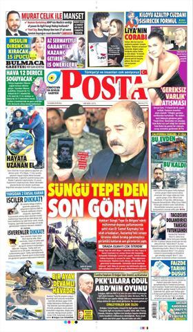13 Kasım 2018 - Gazetelerin birinci sayfaları