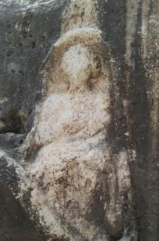 Roma Dönemine ait kadın kabartması bulundu