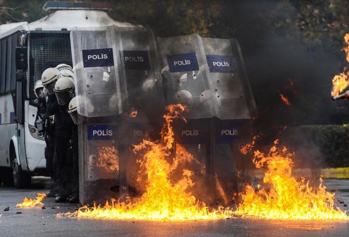 Çevik Kuvvet polisinden aksiyon filmlerini aratmayan eğitim