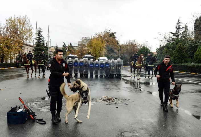 Çevik Kuvvet polisinden aksiyon filmlerini aratmayan eğitim