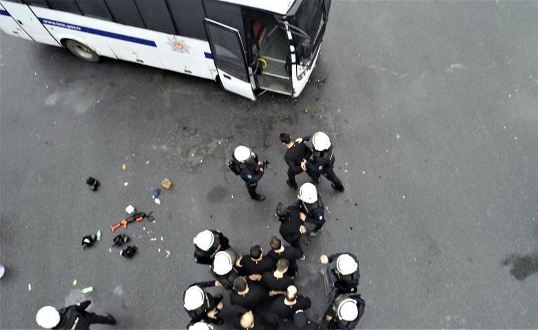 Çevik Kuvvet polisinden aksiyon filmlerini aratmayan eğitim