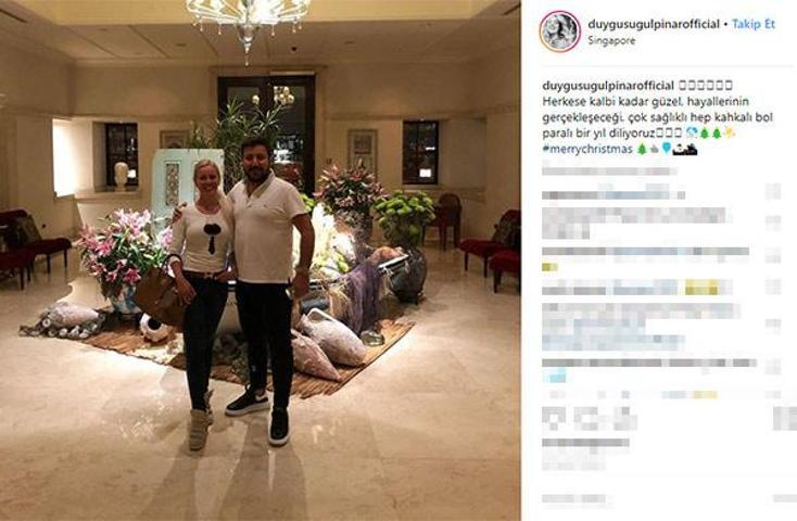Singapurda aşk tazelediler