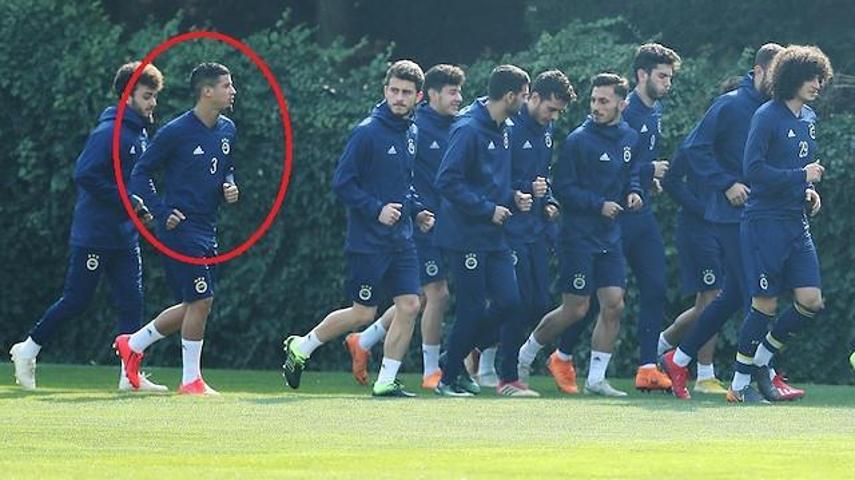 Fenerbahçe antrenmanına katılan sürpriz yabancı