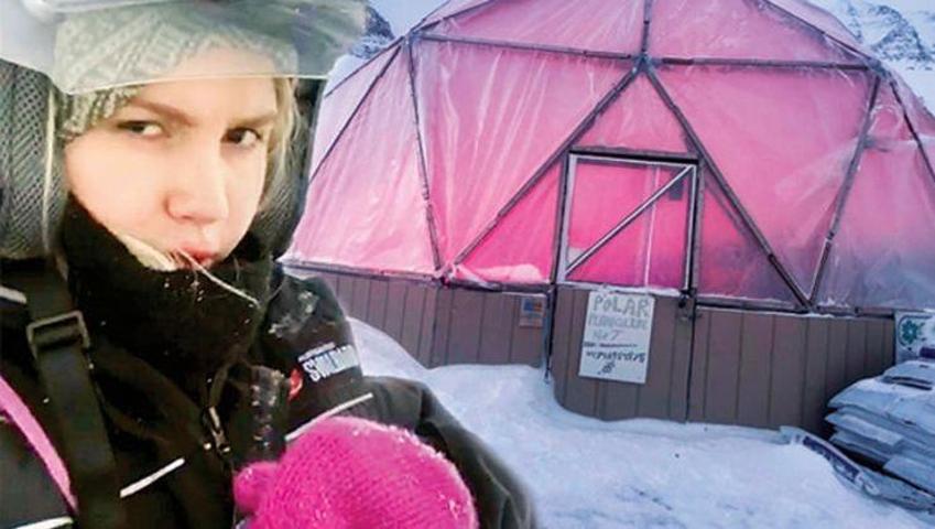 Aleyna Tilkinin kutup macerası