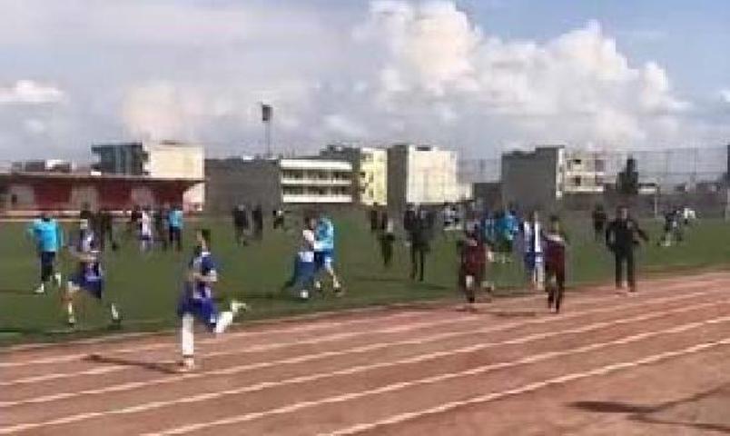 Amatör küme maçında saha karıştı: 3 yaralı 9 kırmızı kart