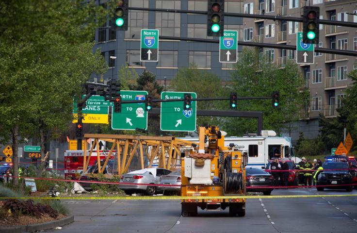 ABDde korkunç vinç kazası: 4 ölü