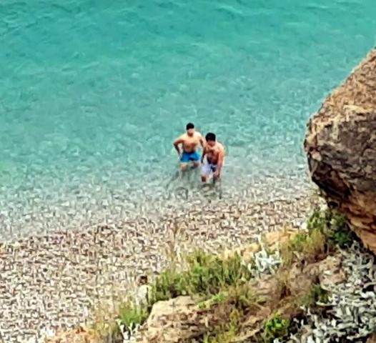 Antalyada kelepçeli ölüm oyunu
