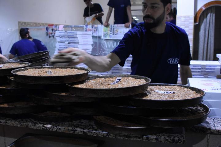 Konyada ramazanın vazgeçilmez lezzeti; tahinli pide