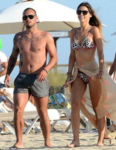 Wesley Sneijder eşi Yolanthe Cabau ile barışmak için her yolu deniyor