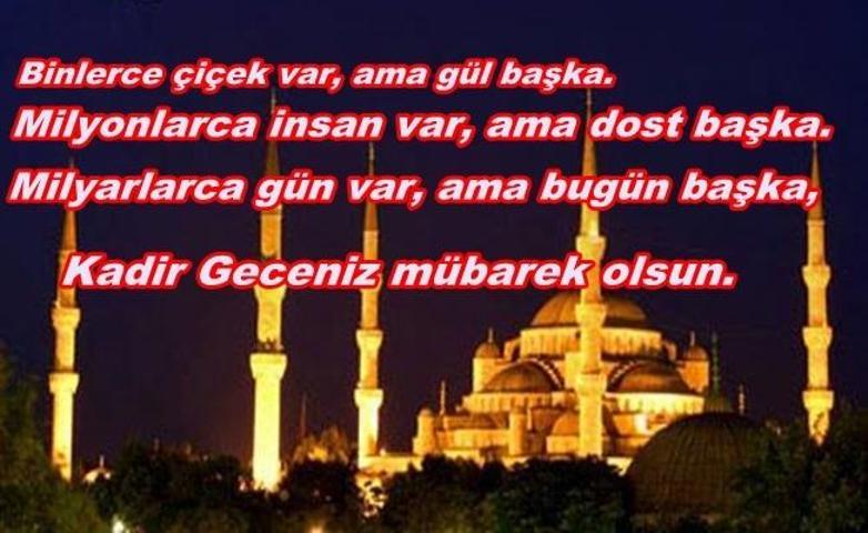 Kadir Gecesi mesajları 2019: Kadir Gecesi SMS ve resimli tebrik mesajları