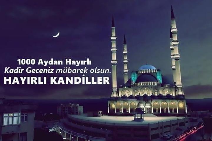 Kadir Gecesi mesajları 2019: Kadir Gecesi SMS ve resimli tebrik mesajları