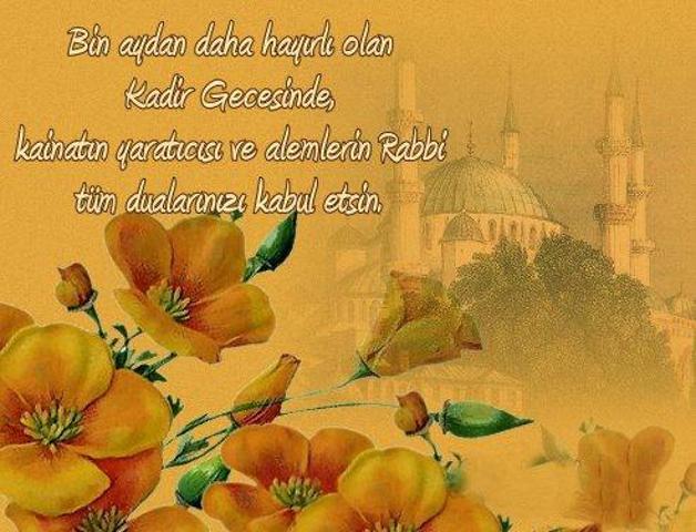 Kadir Gecesi mesajları 2019: Kadir Gecesi SMS ve resimli tebrik mesajları