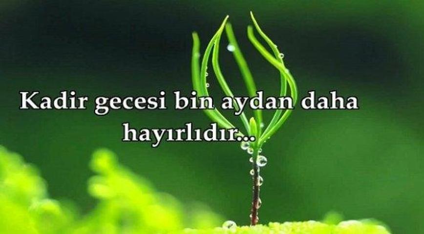 Kadir Gecesi mesajları 2019: Kadir Gecesi SMS ve resimli tebrik mesajları