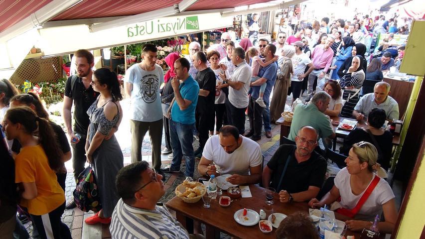 Bayramda tatilci akınına uğrayan Edirnede 3 ton ciğer tüketildi