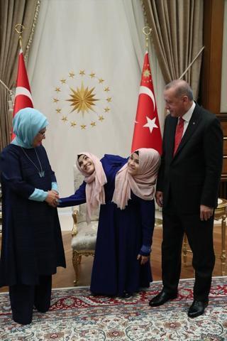 Siyam ikizleri Cumhurbaşkanlığı Külliyesi’nde