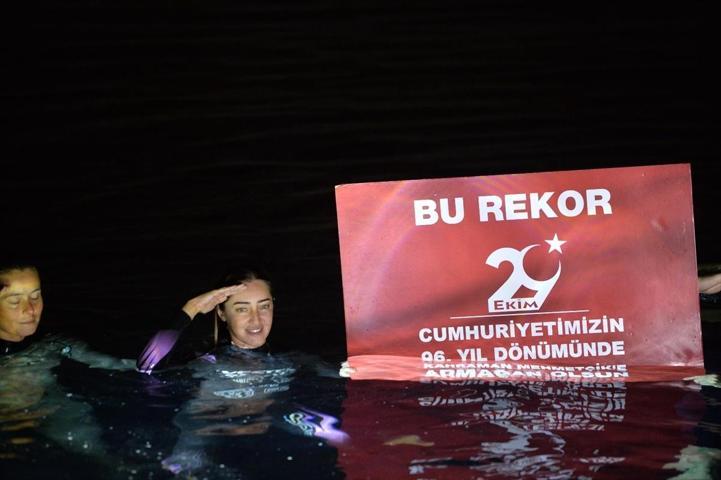 Şahika Ercümenden dünya rekoru