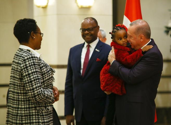 Cumhurbaşkanı Erdoğan, Zimbabve Büyükelçisini kabul etti