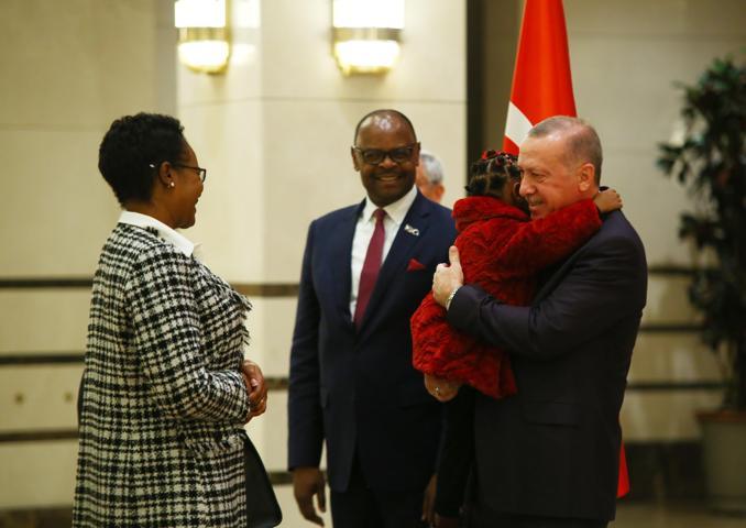 Cumhurbaşkanı Erdoğan, Zimbabve Büyükelçisini kabul etti