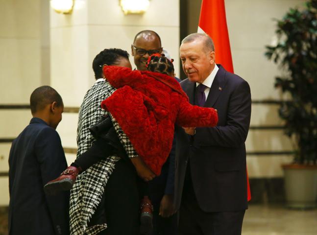 Cumhurbaşkanı Erdoğan, Zimbabve Büyükelçisini kabul etti