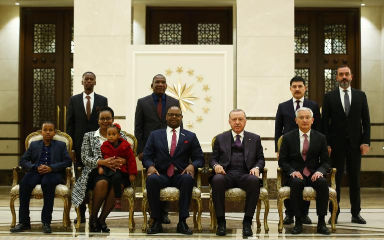 Cumhurbaşkanı Erdoğan, Zimbabve Büyükelçisini kabul etti