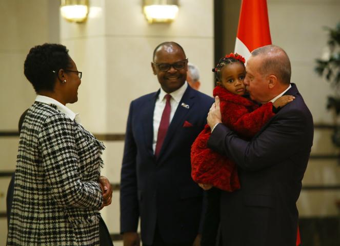 Cumhurbaşkanı Erdoğan, Zimbabve Büyükelçisini kabul etti