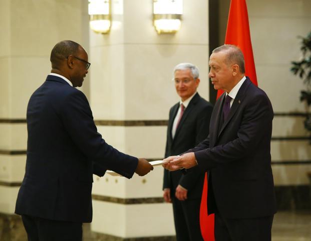 Cumhurbaşkanı Erdoğan, Zimbabve Büyükelçisini kabul etti