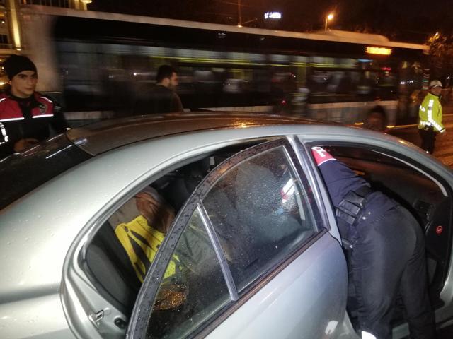 Araçlar didik didik arandı İstanbulda hava destekli denetim