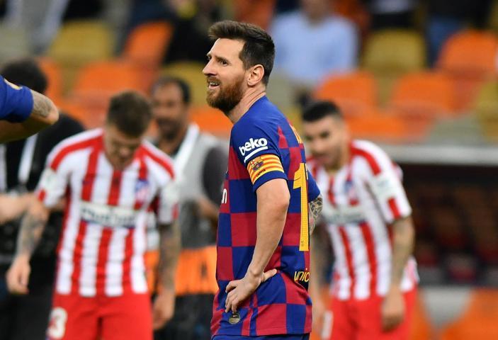 Barcelona-Atletico Madrid maçında sinirler gerildi