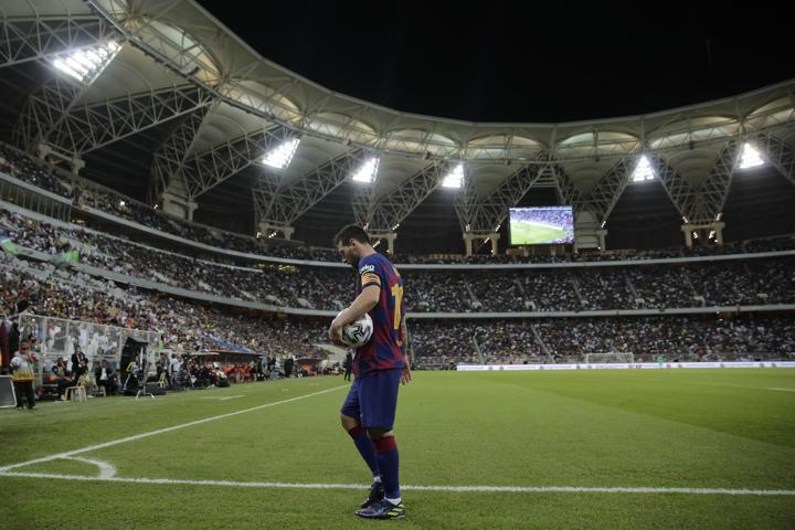 Barcelona-Atletico Madrid maçında sinirler gerildi