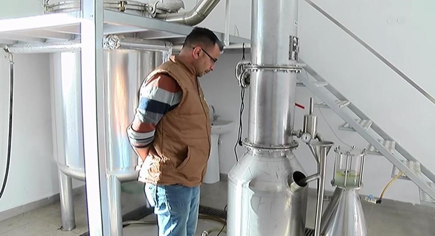 800 liralık lavanta çiçeğinden 20 bin liralık yağ elde ediyorlar