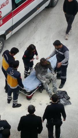 Üzerine benzin döküp, kendisini ateşe verdi... Hatay Valiliğinden açıklama