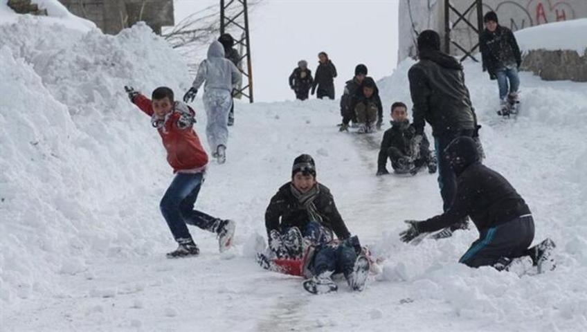 Eğitime kar engeli 13 Şubat 2020de okulların tatil olduğu iller