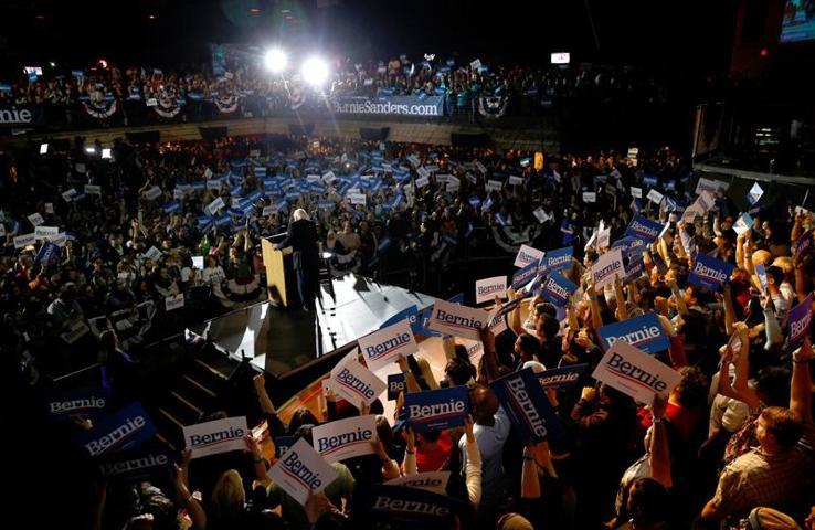 ABDde Nevada ön seçimlerine Bernie Sanders damgası