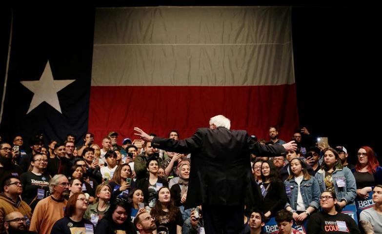 ABDde Nevada ön seçimlerine Bernie Sanders damgası