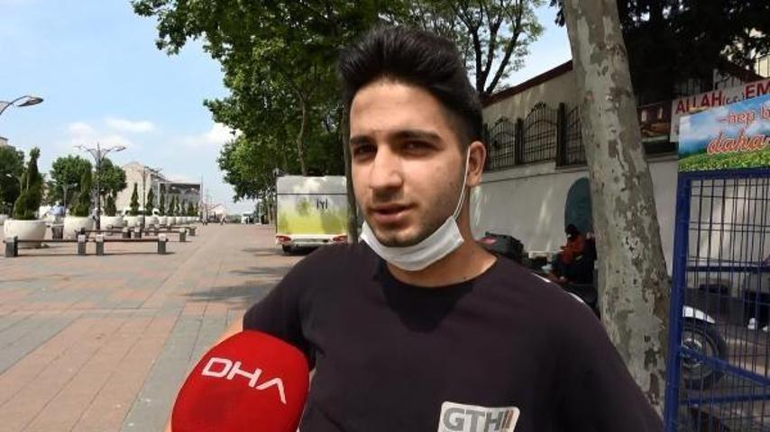 Maske takma zorunluluğunun ilk gününde ilginç görüntüler