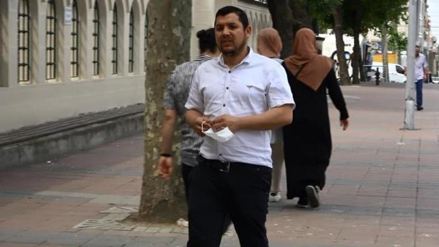 Maske takma zorunluluğunun ilk gününde ilginç görüntüler