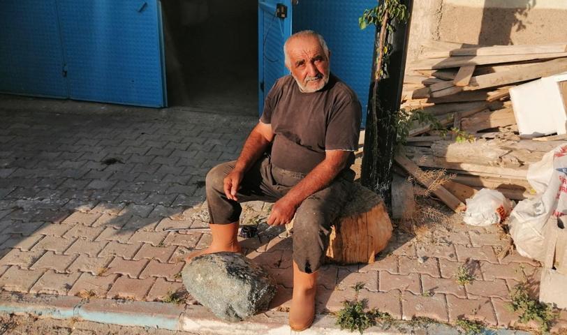 Tarlayı sürerken buldu Gök taşı olabilir